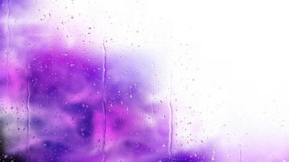 Raindrops on Glass