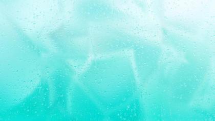 Raindrop Covered Glass