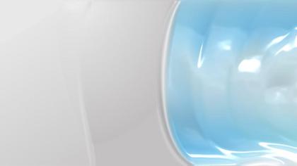 Blue and White Glossy Abstract