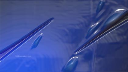Glossy Blue Abstract