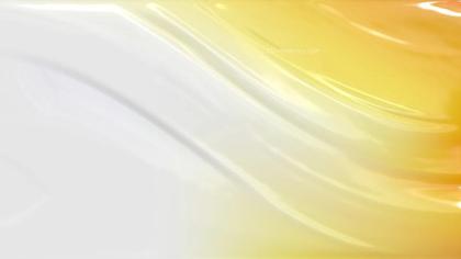 Flowing White and Yellow Abstract