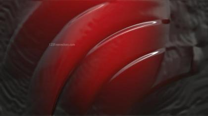 Glossy Red Abstract