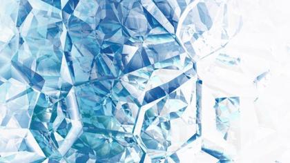 Blue Crystal Formation