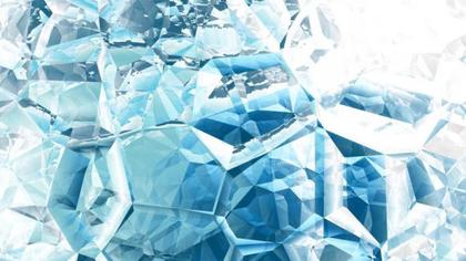Blue and White Crystal Background