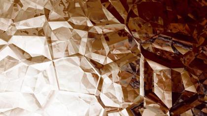 Geometric Brown Gemstone