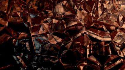 Brown Crystal Formation