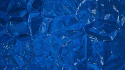 Abstract Blue Crystal
