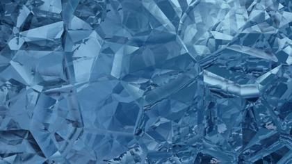 Faceted Blue Gemstone