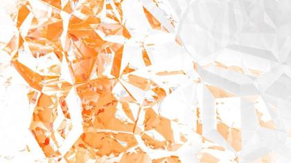 Orange and White Geometric Shapes
