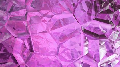Purple Crystal Formation