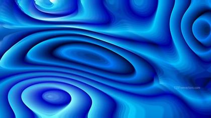 Flowing Blue Abstraction