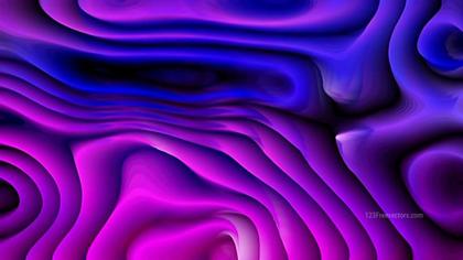 Abstract Purple and Blue Waves