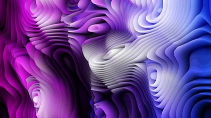 Abstract Purple and Blue Ripples