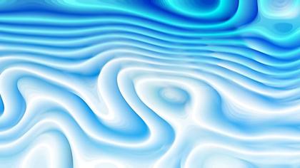 Wavy Blue Abstract