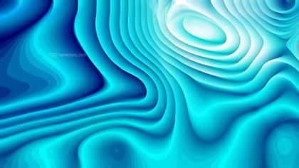 Abstract Bright Blue Curved Background Texture
