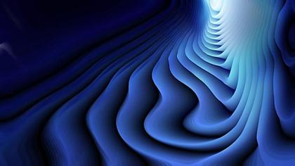Flowing Blue Layers