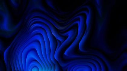 Wavy Blue Abstract