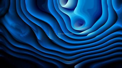 Abstract Blue Wave