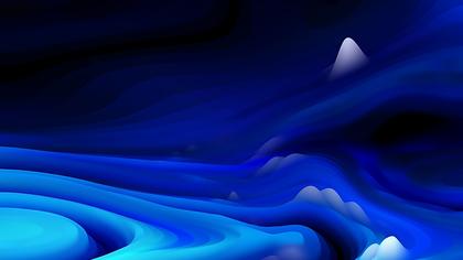 Abstract Blue Waves
