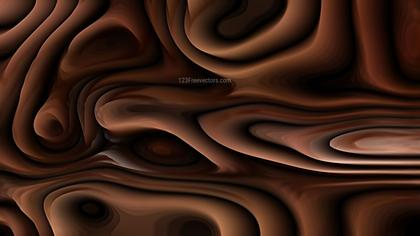Brown Swirls Abstract