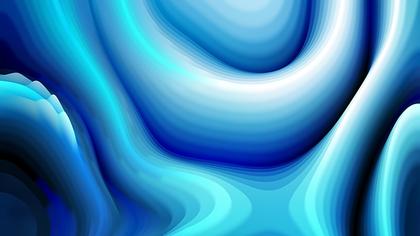 Blue Wave Abstract