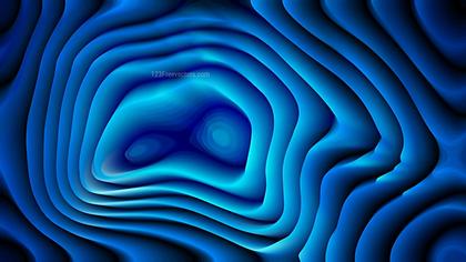 Abstract Blue Layered Design