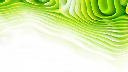 Wavy Green Abstract