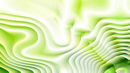 Abstract Green and White Waves