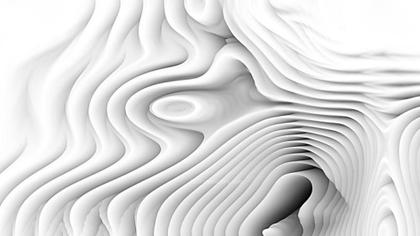 Abstract White Wavy Layers