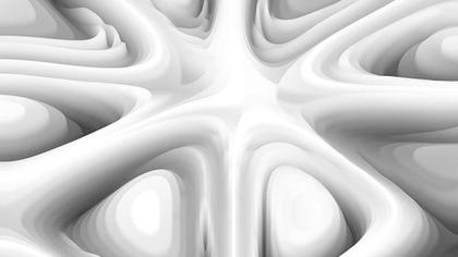 Abstract White Swirls