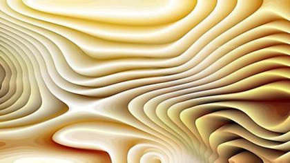 Abstract Wavy Golden Lines