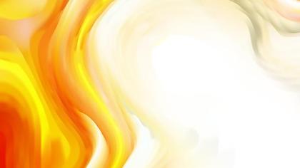 Swirling Amber Abstract