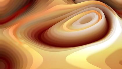 Swirling Amber Forms