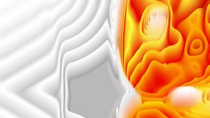 Vibrant Orange Visions: A Collection of 40+ Abstract Designs
