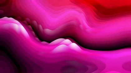 Abstract Pink Landscape