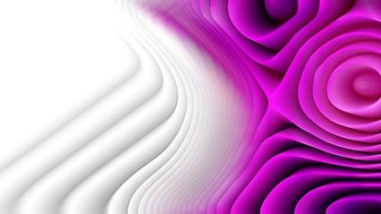Abstract Pink and White Waves