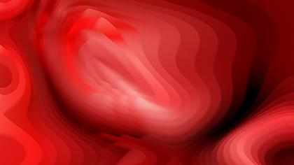 Red Swirls Abstract