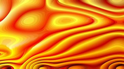 Swirling Amber and Gold