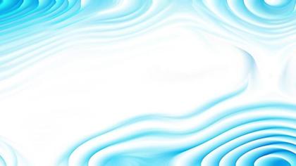 Abstract Blue and White Waves