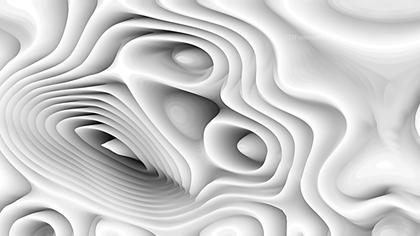 Abstract White Topography