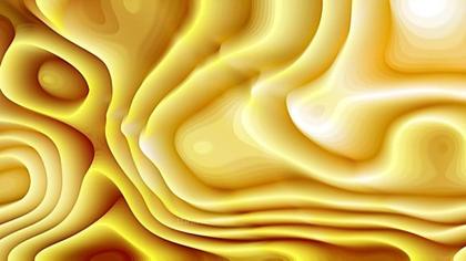 Golden Swirls Abstract