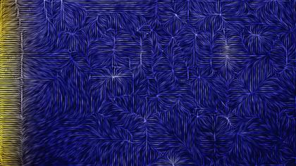 Abstract Blue and Yellow Pattern