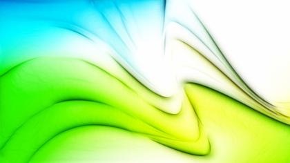 Swirling Green and Blue