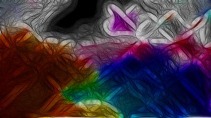 Abstract Color Burst
