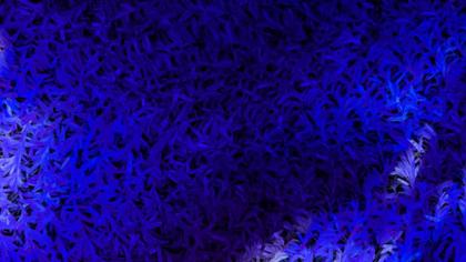 Abstract Blue Brushstrokes