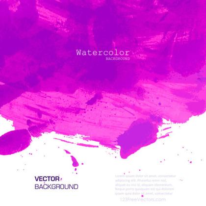 Pink and Purple Watercolor Texture Background