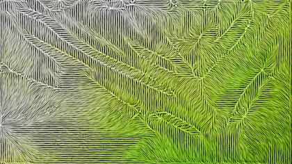 Abstract Green Leaf Vein Pattern
