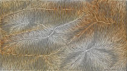 Abstract Feather Pattern