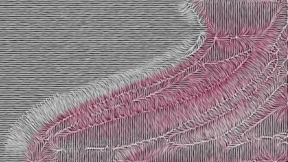 Abstract Feathered Design