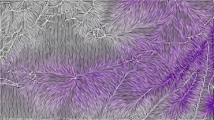 Purple Feathered Pattern